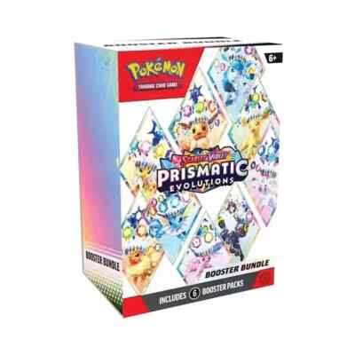 Pokemon Prismatic Evolution Booster Bundle ENG NEU & OVP