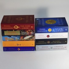 Outlander Series 1-9 - Lot Of Hardcover Books...