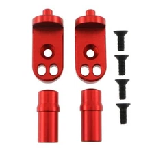 Power Hobby - 7075 Aluminum Foot Pegs Set, Red, Losi Promoto MX