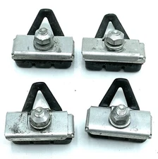 Dia Compe Vintage Brake Pads Shoes Carrier Set 4 Road BMX Guides Wings