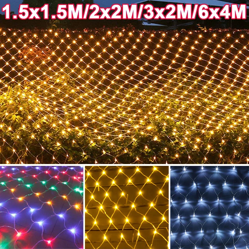 Color changing 2024 led net lights