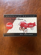 Coke Pedal Plane Die-Cast Metal 1997 Xonex Collector Edition