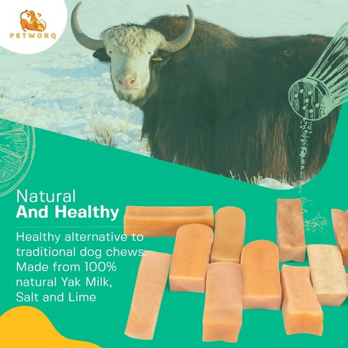 Yak Queso Himalaya Perro Mastica 100% Original Leche Entrenamiento Tratamientos Paquete de Tamaño Pequeño - Imagen 6 de 19