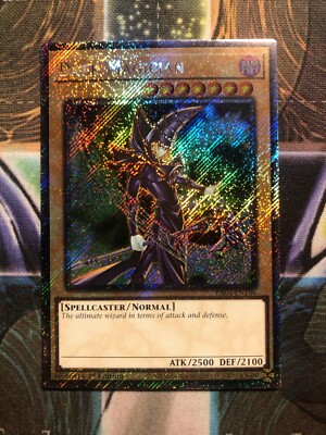 *** DARK MAGICIAN *** ALTERNATE ART PLATINUM SECRET RARE RA04-EN106 CT14 YUGIOH!