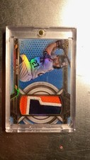 2021 topps triple threads Jumbo Relic, Jose Altuve /3, 3 Colour Patch