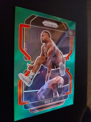 Panini WWE Prizm Bid E Green Prizm