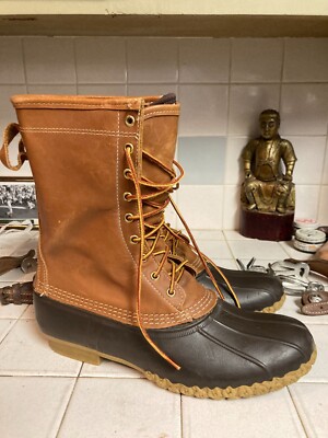 LL Bean Duck Boots Men Size 11 Hunting Waterfowl Game Gore-Tex USA Vintage LL Bean Duck Boots Men Size 11N Tall Hunting Waterfowl Game  main image 3