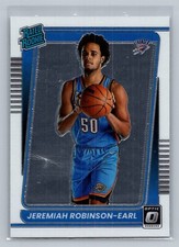 2021 Donruss Optic #170 Jeremiah Robinson-Earl Rated Rookie Thunder