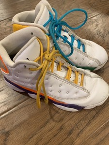 jordan retro 13 orange purple