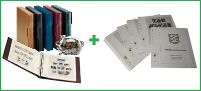 Lindner 430-00-1124V Dutch Antilles Stamp Album 2000-2008