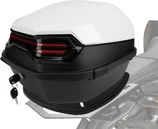 PSLER Universal Tailbox With Soft Backrest - Motorcycle Scooter Daily Top Box