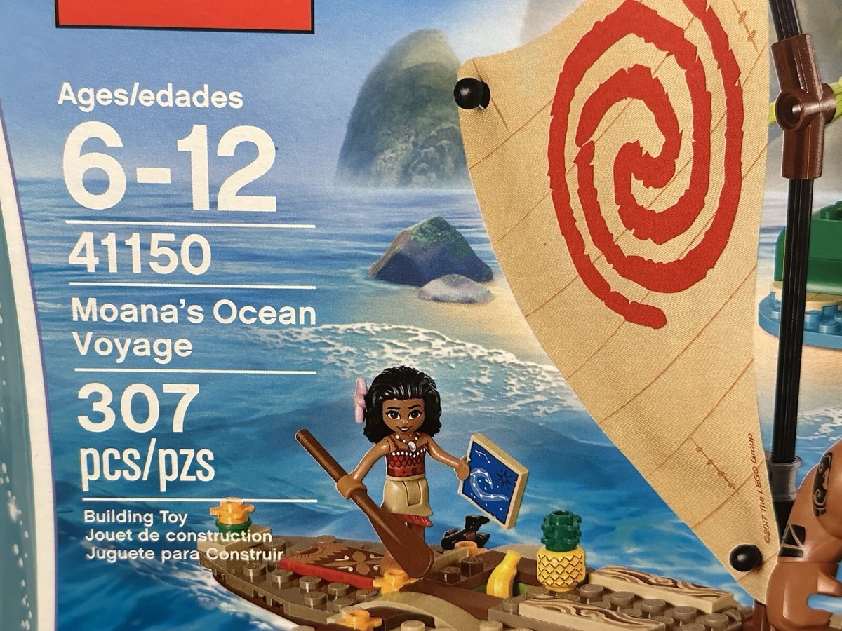Lego Moana's Ocean Voyage 41150 Disney Minifigure Building New In Box!