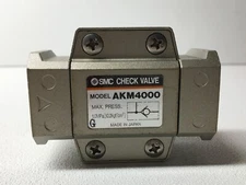 New! (Lot of 4) SMC AKM4000 Check Valve (#60216)