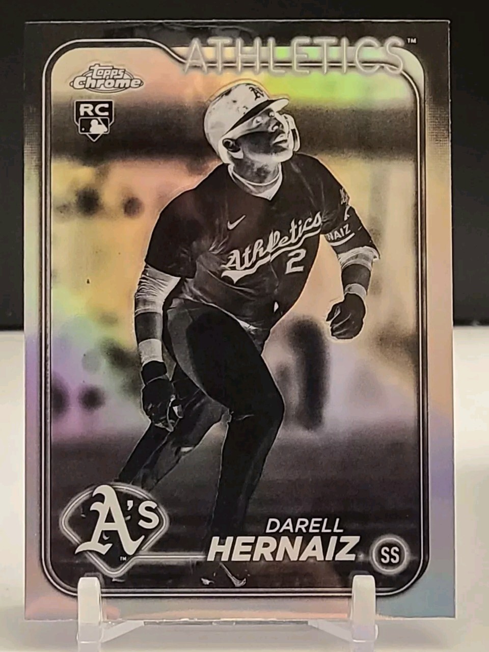 2024 Topps Chrome Update Darell Hernaiz Negative Refractor #USC21 RC