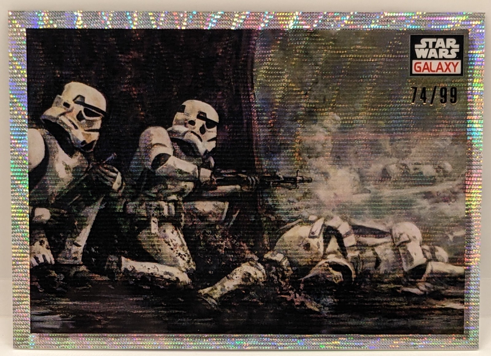 2023 Topps Chrome Star Wars Galaxy Wave Refractor PINNED DOWN 74/99