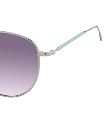 Derek Lam Cate Sunglasses Light Blue Silver With Case Made  display picture 2