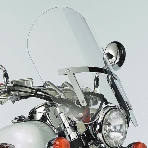 Harley Windshield Dakota 3.0 for Low Turn Signals Short Clear National NC125A X1 - Picture 2 of 11