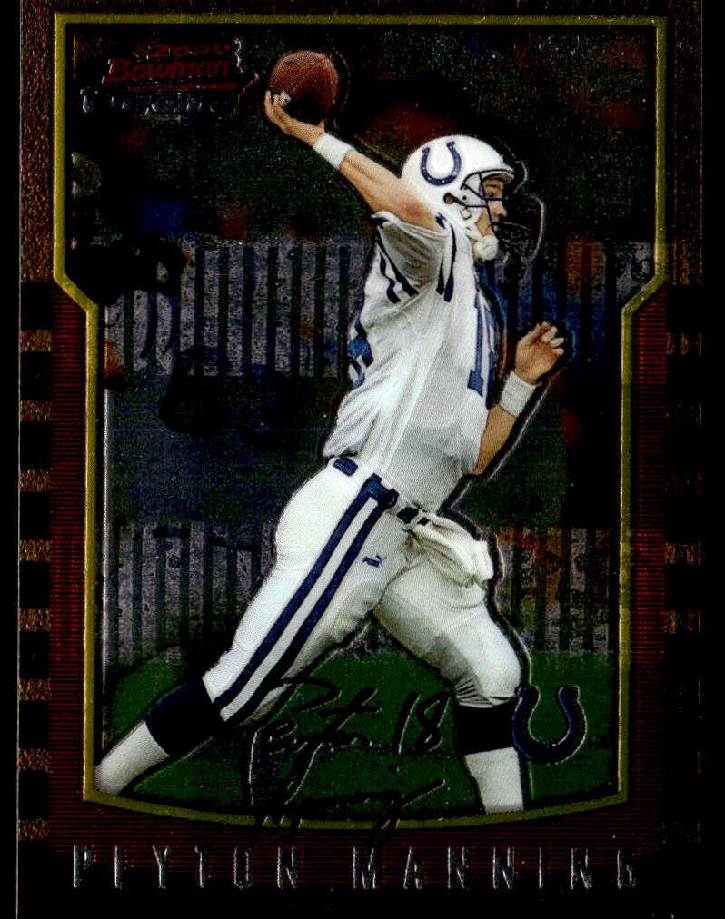2000 Bowman Chrome #112 Peyton Manning Colts