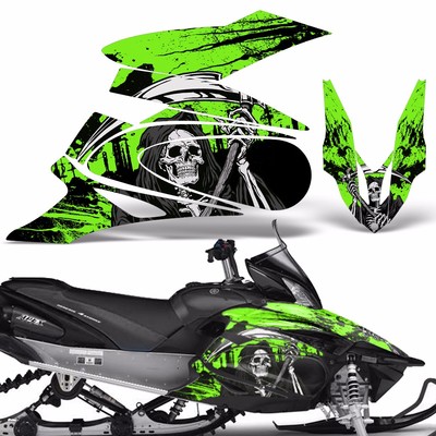 Snowmobile Sled Graphic Decals Stickers For Yamaha Apex 2006-2010 REAPER2 G