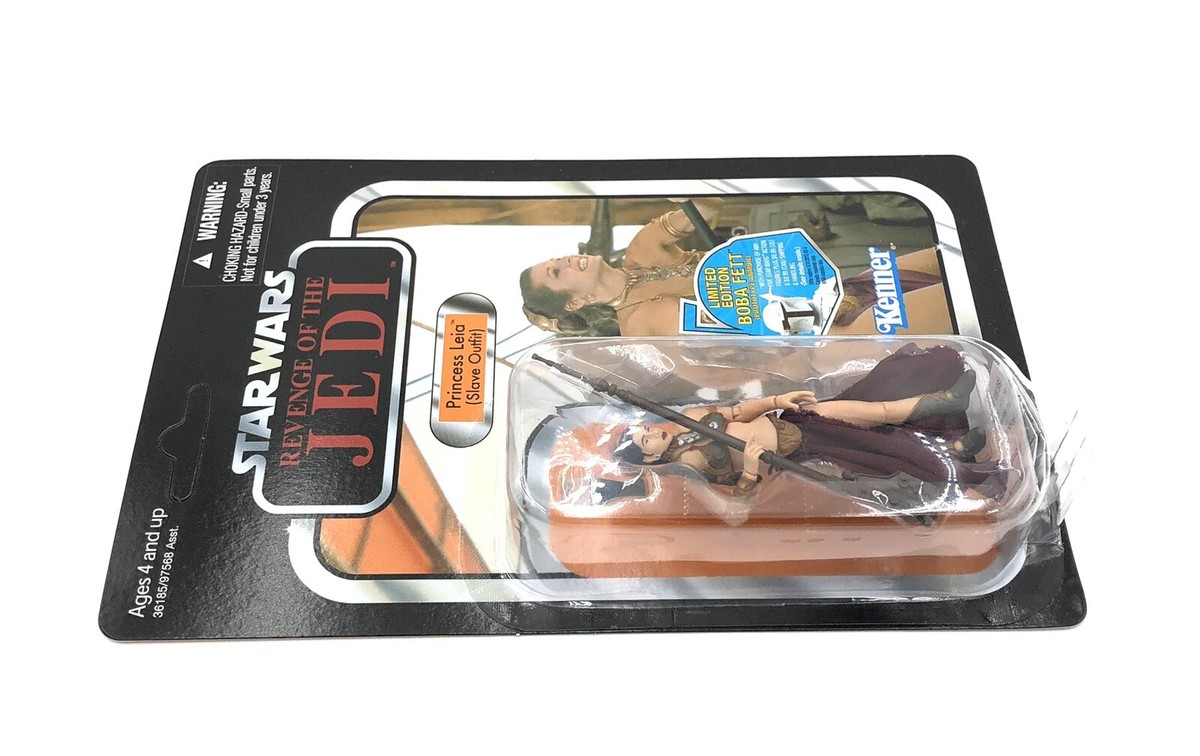 Princess Leia Slave VC64 STAR WARS Vintage Collection UNPUNCHED