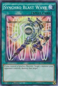 Synchro Blast Wave - LC5D-EN250 - Common - 1st Edition x3 - Near Mint