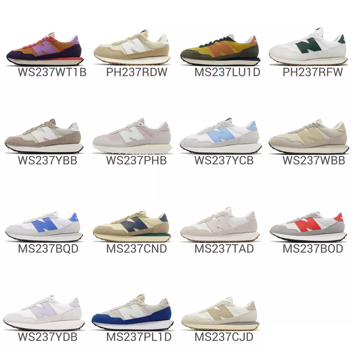 New Balance 237 NB Men / Unisex / Women / Kid Casual Lifestyle Shoes Pick 1