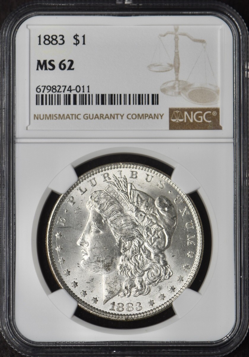 1883 Morgan Silver Dollar - NGC MS62 - ✪COINGIANTS✪ | eBay