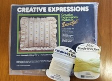 Creative Expressions Pineapple Pillow Candlewicking Kit 4143
