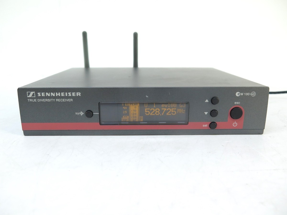 Sennheiser EM 100 G3 Wireless Receiver 500 516-558MHz | eBay