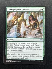 Magic the Gathering CARTOGRAPHER'S SURVEY Innistrad: Crimson Vow #190