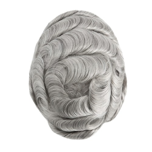 Toupee For Mens All Lace Human Hair Replecement System Natural Hairpiece8''x10'' - Picture 10 of 26