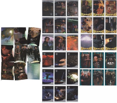 Babylon 5 Season 5 (Fünf) - Mini Master Set - Basic Set & 4 Chase Sets 114 Karten