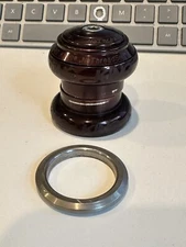 Brown Chris King NoThreadset 1 1/8 Threadless Headset with Top Cap