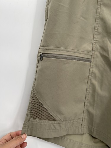 Columbia Omni Shade Short Herren L hellbraun 100% Polyester leicht - Bild 3 von 8