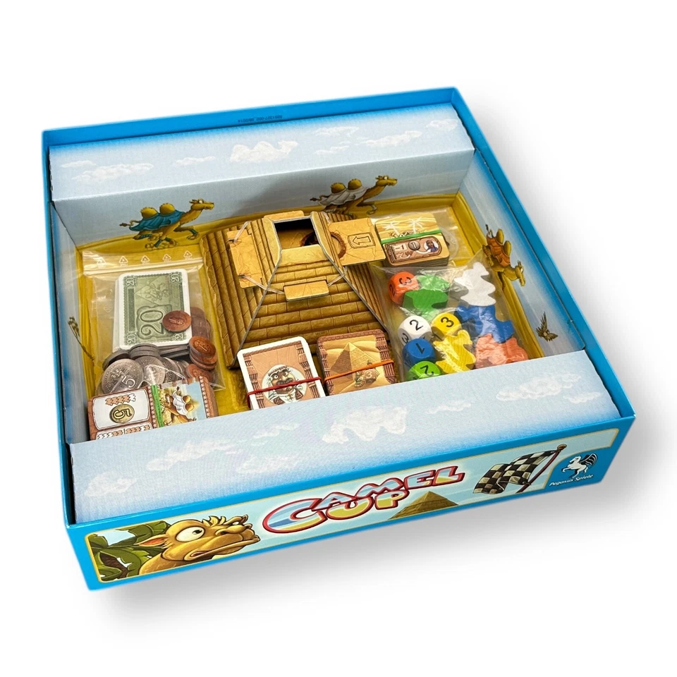 Camel Up - Pegasus Spiele - Komplett - Brettspiel Camel Cup Familienspiel 2014 - Bild 3 von 4