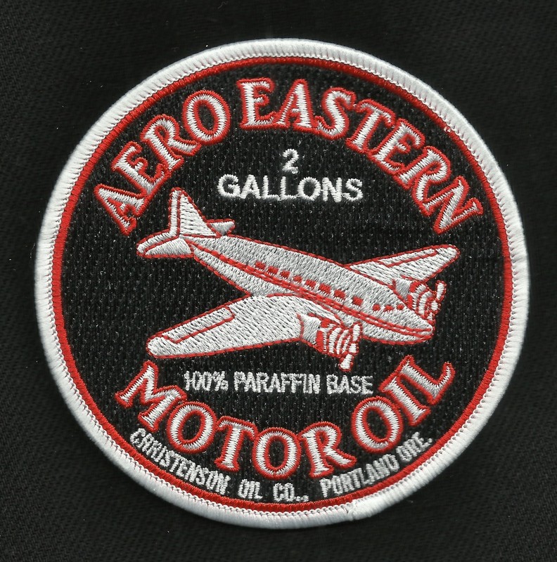 VINTAGE STYLE AERO EASTERN MOTOR OIL HOT ROD ROCKABILLY GREASER BIKER PATCH