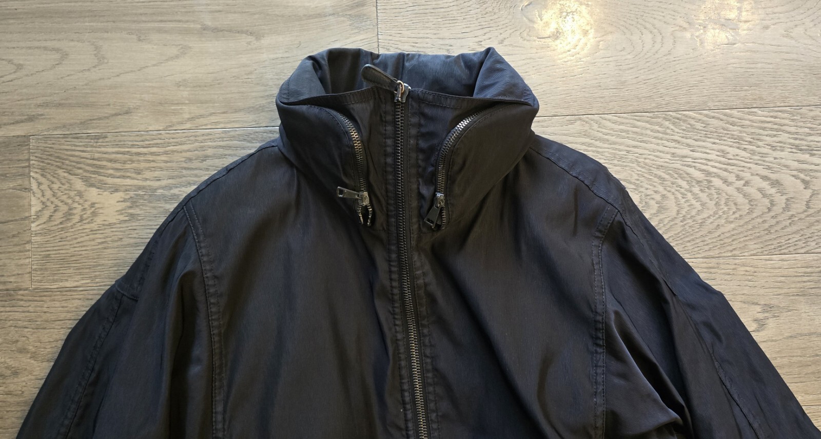 Alexandre Plokhov Drop Tail Parka/Coat/Black / M720-APFW14T07. Size 50 image 10
