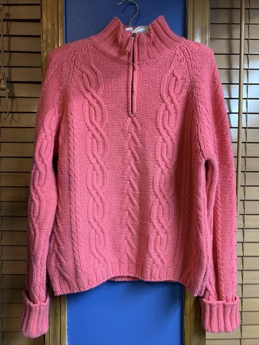 Boden Mock Turtleneck Chunky Knit 