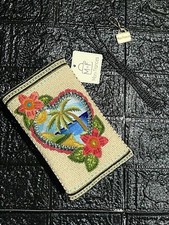 Mary Frances Vacation Dreaming Purse Long Shoulder Chain Strap/Cross Body.