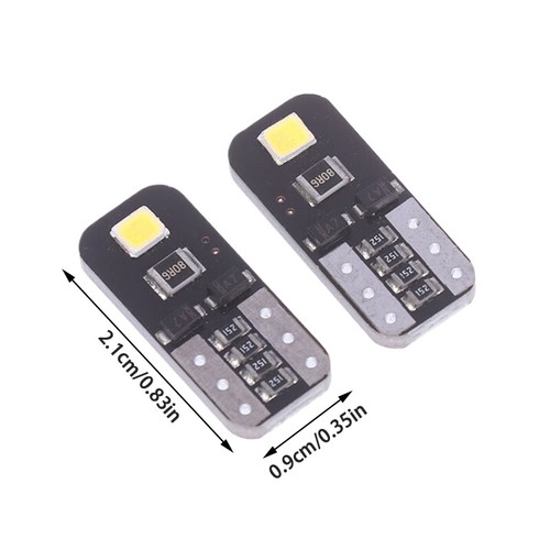 10Pcs W5W T10 LED Canbus No Error Bulb Car Interior Light 194 LED Signal Lamp - Photo 3/10