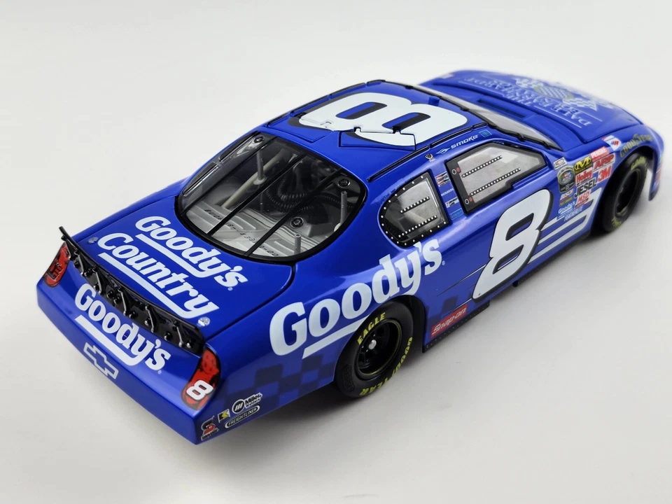 Tony Stewart #8 Goody's Dale Foundation 2006 azul fundido a presión 1/24 Monte Carlo Foto 3 de 4