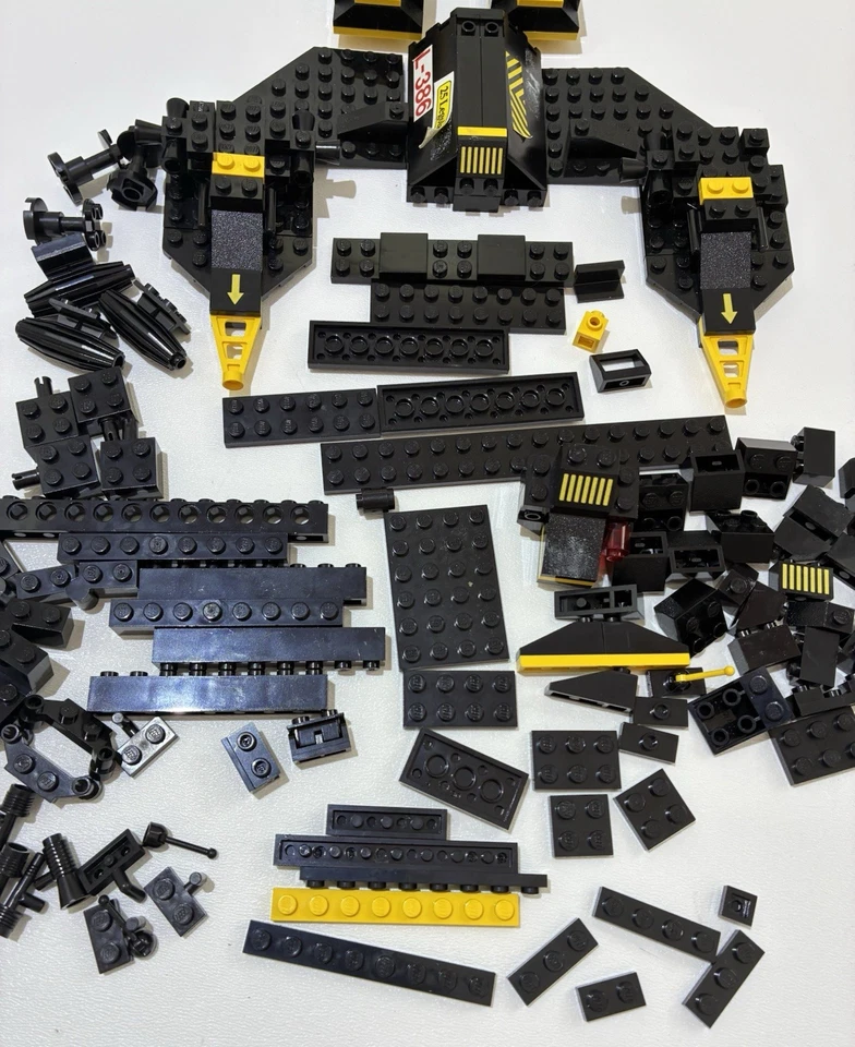 Lego 6954 Blacktron Space Renegade Incomplete With Mini Figs. Lego Project. - Image 3 of 4