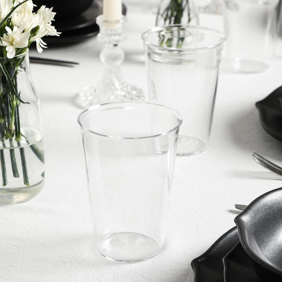 Baskerville 16-Piece Dinnerware Set Stoneware, Borosilicate Glass, Black - Image 3 of 4