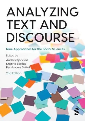 ANALYZING TEXT AND DISCOURSE by Anders Bjorkvall Paperback Self Help Business