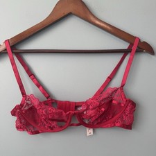 Adore Me Red Lace Underwire Bra. NWT. Size Women  s 36B