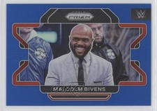 2022 Panini Prizm WWE Blue Prizm 87/199 Malcolm Bivens #85 1q0b