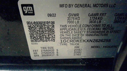 Driver Left LED Headlight 85594433 Fits 22-25 Silverado 1500 3066350 - Picture 10 of 10