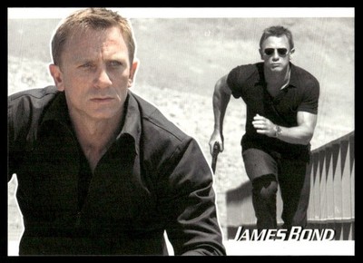 007 James Bond 2010 Movie Promo Card #1 (NM)