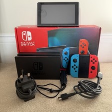 Nintendo Switch 32GB Neon Blue/Red Console - Boxed