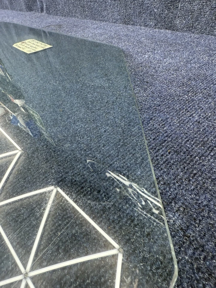 Ford Mustang 1979-1993 puerta de pasajero vidrio techo rígido ventana Carlite fabricante de equipos originales R Foto 3 de 4